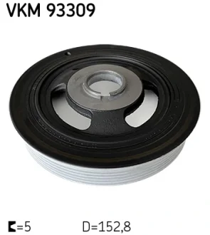 Шків ременя генератора SKF VKM 93309