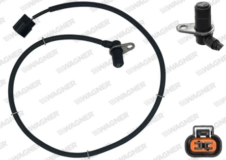 MITSUBISHI датчик ABS передн. прав. Pajero 00-06 WAGNER ABS00935