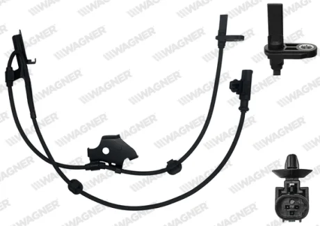 TOYOTA датчик ABS передній лівий Avensis 09-. WAGNER ABS00139