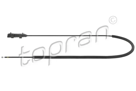 Трос відкривання капоту Зі сторони водія (263мм) VW GOLF V, JETTA III 1.4-3.2 10.03-10.10 TOPRAN / HANS PRIES 119 819