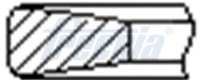 Кільця поршневі, комплект HYUNDAI STD 84,00 mm. 1 cyl. FRECCIA FR10-249200