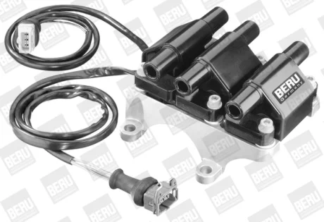 BorgWarner AUDI Котушка запалювання 100 2.3 -94 BERU ZSE008