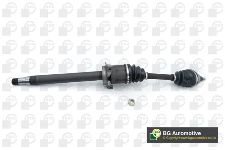 Піввісь передня (25/27z L950) MB A/B-Class 04-12 Пр. (АКПП) BGA DS5607R
