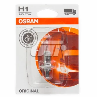 ЛАМПА H1 24V 70W P14.5s BLI STANDARD - знято з виробництва OSRAM ="64155-01b"