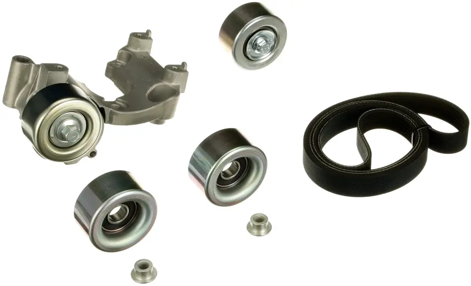 GATES TOYOTA К-кт ГРМ (ремінь+ ролик з натяжним пристроєм+3 ролика) 4 RUNNER V (_N28_) 4.0 (GRN280_) 10-, LAND CRUISER 200 (_J2_) 4.0 (GRJ200) 12- Gates K017PK2150 (фото 1)