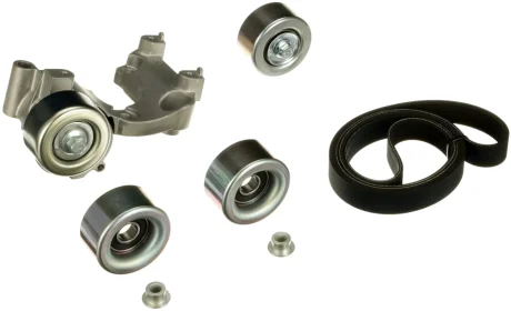 GATES TOYOTA К-кт ГРМ (ремінь+ ролик з натяжним пристроєм+3 ролика) 4 RUNNER V (_N28_) 4.0 (GRN280_) 10-, LAND CRUISER 200 (_J2_) 4.0 (GRJ200) 12- Gates K017PK2150