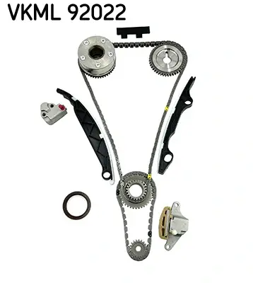 Комплект ГРМ (ланцюг + елементи) NISSAN PRIMERA, TEANA I, X-TRAIL I, X-TRAIL II 2.0/2.5 07.01- SKF VKML 92022 (фото 1)