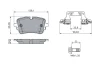 Комплект гальмівних колодок задн, AUDI A5, A6 ALLROAD C8, A6 C8, A7, A8 D5, E-TRON, Q7, Q8, Q8 E-TRON VW TOUAREG 2.0-Electric 01.15- BOSCH 0 986 460 173 (фото 5)