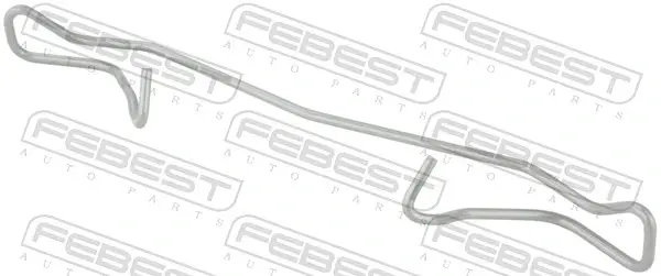 Пружина притискна гальмових колодок FEBEST 0303-001 (фото 1)