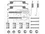Монтажний набір гальмівної колодки OPEL ASTRA F, CORSA C, TIGRA, VECTRA A 1.0-2.0 09.88-12.12 FEBI BILSTEIN 182187 (фото 1)