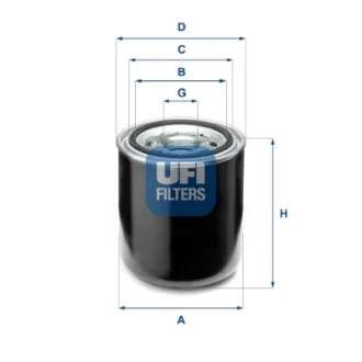 Осушувач пневмосистеми MAN,MB, Setra... OE Line UFI 27.A66.00
