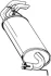 Глушник LAND ROVER FREELANDER 2.5i BOSAL 211-077 (фото 1)