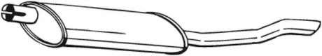Глушник Nexia BOSAL 141-005