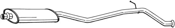 Резонатор Peugeot 406 2.0 BOSAL 286-167 (фото 1)