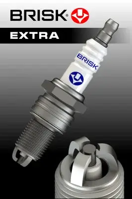 Свічки запалювання Brisk EXTRA 3-конт. (LR15TC-1) (1шт) 2101-08,2110, Lanos заз 1,0 BRISK 1331 (фото 1)