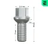 Болт коліс VW Caddy III 04->, T5 03-> (M14x1.5mm) (OPTIMAL) Optimal OP-UWB10001-1 (фото 3)