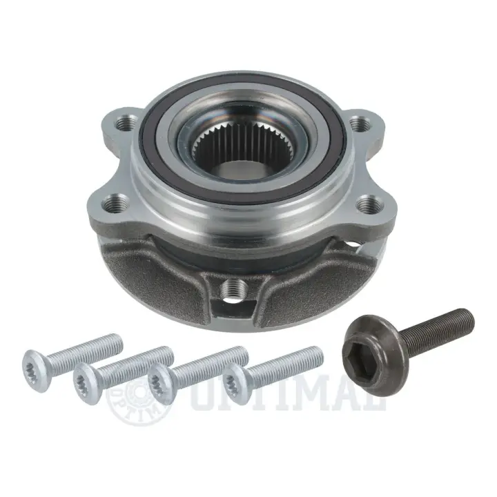 Підшипник ступиці пер=зад Audi A4 08->, A5 09->, A6, A7 11-> (61x62x102) (+ABS) (OPTIMAL) Optimal 100550L (фото 1)
