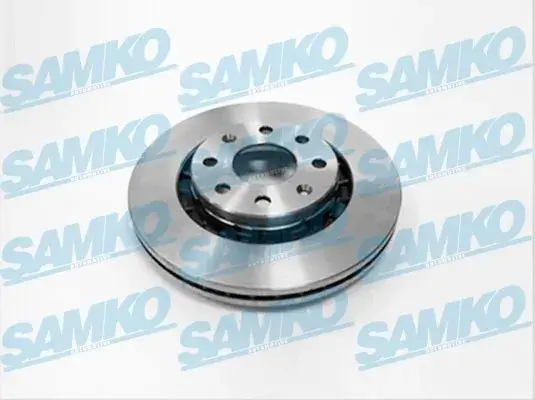 Диск гальмівний Chevrolet Aveo d14 (LPR-Samko) d-256mm SAMKO D4003V (фото 1)