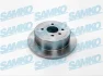Диск гальмівний Daewoo Nubira задній (d258x11mm) (LPR-Samko) SAMKO O1010P (фото 1)