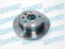 Диск гальмівний зад. Chevrolet Epica 2.0/2.5 06-11 (276x12) (LPR-Samko) SAMKO O1019P (фото 1)