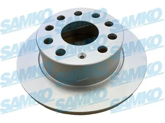 Диск гальмівний зад. Skoda Octavia III 1.0-2.0 12-> (d253x10mm) 12-> (LPR-Samko) SAMKO S3000PR (фото 1)