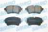 Колод.гальм. зад. Audi A4, A5, A6, Q5, Q7 (15->), VW Touareg (17->) (LPR-Samko) SAMKO 5SP2039 (фото 1)