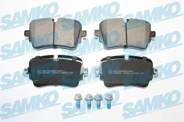 Колод.торм. зад. Audi A6, A7, A8, Q7, Q8, (15->), VW Touareg (16->) (Trw) SAMKO 5SP2027 (фото 1)