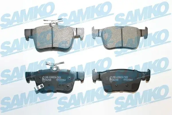 Колодки гальмівні задні Honda Civic X 16-> (LPR-Samko) SAMKO 5SP2064 (фото 1)