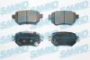 Колодки гальмівні задні Mazda 6 2.0/2.5 12-> (Akebono) (LPR-Samko) SAMKO 5SP2109 (фото 1)