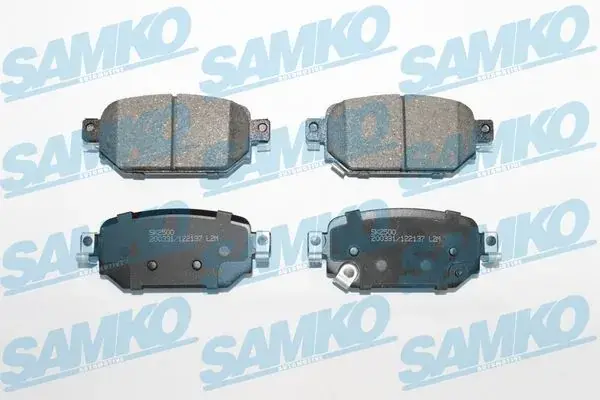 Колодки гальмівні задні Mazda CX-3, 3 13-> (LPR-Samko) SAMKO 5SP2137 (фото 1)