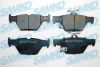 Колодки гальмівні задні Subaru Legacy 07-, Impreza 16->, Outback 14-, Forester 12-> (LPR-Samko) SAMKO 5SP2097 (фото 1)