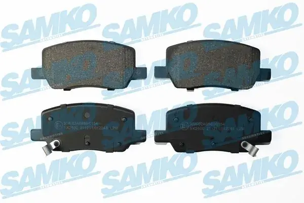 Колодки гальмівні задні Tesla Model S, Model X 12-> (LPR-Samko) SAMKO 5SP2248 (фото 1)