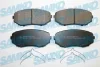 Колодки дискові Mazda CX-7/CX-9, Mitsubishi L200/Pajero Sport 06-> (LPR-Samko) SAMKO 5SP2208 (фото 1)