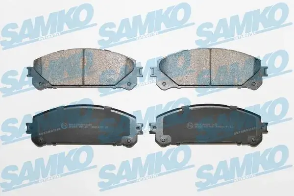 Колодки гальмівні передні Toyota Camry 17->/Highlander 07->/Rav4 IV/V (LPR-Samko) SAMKO 5SP1691 (фото 1)