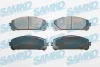 Колодки гальмівні передні Toyota Camry 17->/Highlander 07->/Rav4 IV/V (LPR-Samko) SAMKO 5SP1691 (фото 1)