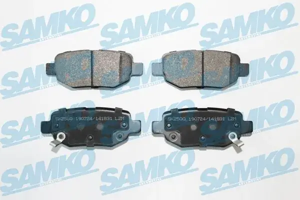 Колодки гальмівні задні Chery Tiggo, Lifan X60 (LPR-Samko) SAMKO 5SP1831 (фото 1)