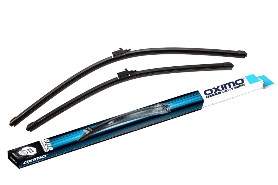 Щітки двір. OXIMO модельні безкаркасні (к-т 2шт) M-Type 650 + 475 мм Oximo WM350525 (фото 1)