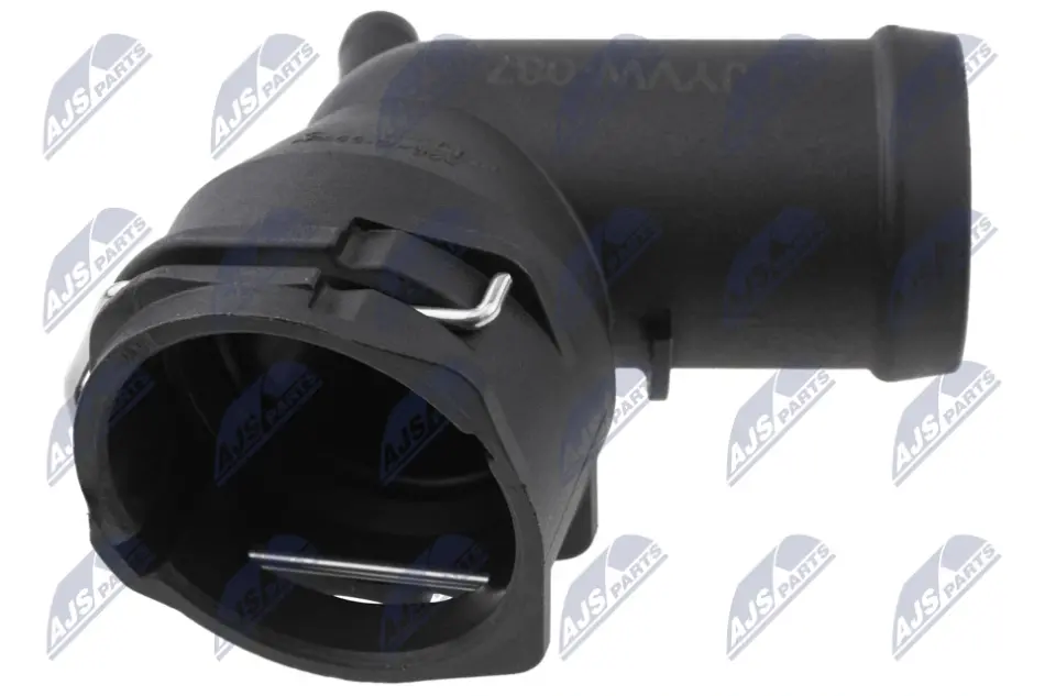 Фланець системи охолодження Audi A3, VW Golf VI, Skoda Octavia II 1.6,2.0TDI/1.8-2.0TFSi (03->) (NTY CTM-VW-087 (фото 1)