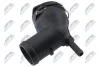 Фланець системи охолодження Audi A3, VW Golf VI, Skoda Octavia II 1.6,2.0TDI/1.8-2.0TFSi (03->) (NTY CTM-VW-087 (фото 2)
