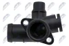 Фланець системи охолодження Audi A4, A6 2.0 TFSI (04-11) NTY CTM-VW-075 (фото 3)