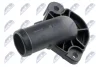 Фланець системи охолодження Skoda Octavia, Fabia, VW Golf, Caddy 1.4 97-> NTY CTM-VW-028 (фото 1)